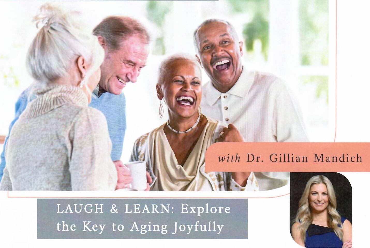 Laugh & Learn witigikai')h Dr. Gillian Mandich 7 Aug 2025 image source: Amica Credit Mills